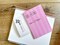 Big Plans Pink Stripe Notepad - 4x6 Inches (*Notepad Only*) (NPE004)
